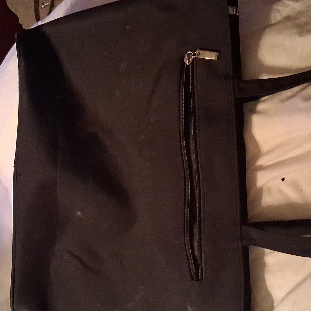 Elegant Black Briefcase Style Bag - Picture 5 of 8
